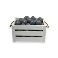 MeowBaby® Color Round Art.104050  Grey Jungle  Sauss baseins ar bumbiņām (200gab.)