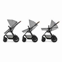 KinderKraft Moov Art.3010101-1640 Grey Melange 3in1 universalus vežimėlis + automobilinė kėdutė