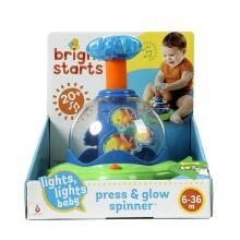 Bright Starts Glow Spinner Art.10042  Attīstoša rotaļlieta  Vilciņš