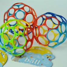 BebeBee Oball Rattle Art.294504  Сгибающийся мячик