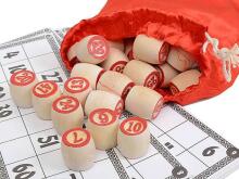 Russian Bingo Game Art.105461 Русское лото (комплект деревянных бочонков + карточки)