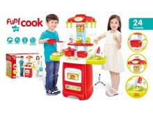 „BebeBee“ virtuvės komplektas, 294568, interaktyvi žaislų virtuvė su garso ir šviesos efektais