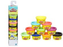 HASBRO Play-Doh Art.22037 Тубус с 10 мини-баночками пластилина