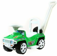 Orion Toys Art.856 Green Bērnu Stumjama mašīna ar rokturi