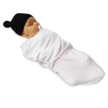 Eko Swaddle Wrap Art.5OT-01 Kokvilnas ietīšanas autiņš no 3 kg līdz 6 kg.