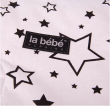 La bebe™ Minky+Cotton Babynest Set Art.106027 Stars Гнездышко – кокон для новорожденных Babynest