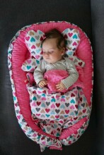 Baby Love Babynest Premium Spring Art.106032 Гнездышко – кокон для новорожденных Babynest