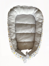 La Bebe™ Babynest Cotton Art.106220 Color dots Гнездышко – кокон для новорожденных