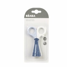 Beaba Ciseaux Art.920300   Ножнички для ногтей с закруглёнными кончиками и колпачком