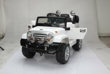 Aga Design Jeep Black Art.JJ245 Bērnu elektromobilis ar tālvadības pulti