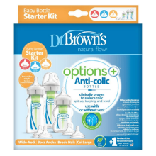 Dr.Browns Wide Neck Options Art.WB03606-1NTLX  Антиколиковая бутылочка для кормления,