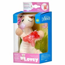 Dr.Browns Deer Lovey Art.AC158-P6  Mягкая игрушка с держателем для соски