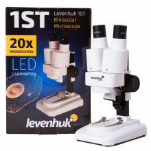 „Levenhuk 1ST“ mikroskopas, 70404 binokulinis mikroskopas