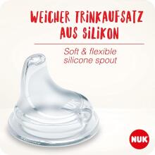 Nuk First Choice Disney Art.SK78 Mācību pudelīte un termokontroli ar silikona snīpīti, 150ml (6-18 mēn.)