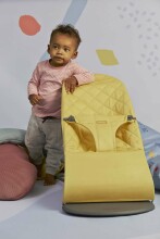 „Babybjorn Bliss Bouncer Balance 3D Jersey“ džemperis Art.006072 Šviesiai pilka supamoji kėdė