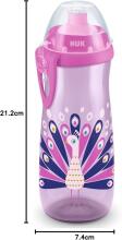 NUK Sports Cup Art.107121 pudelīte aktīviem bērniem, 36mēn, 450 ml