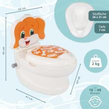 Lemodo Educational Potty Dog Art.107170 muzikāls podiņš