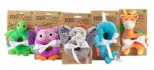 Zoocchini Art.ZOO4003 Bērnu mīksta rotaļlieta ar grabulīti