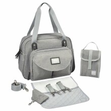 Beaba Geneve Art.940244 Grey  Liela, ērta un stilīga soma māmiņām