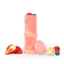 Twistshake  Pastel Peach Art.78310 Komplekts konteineri ēdienam 2 gab.