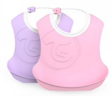 Twistshake Bib Art.78219 Pastel Pink