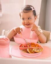 Twistshake Bib Art.78219 Pastel Pink