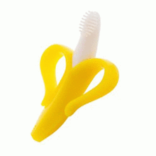 Baby Banana Toothbrush Banana Art.BR003  Zobu birste-graužamais