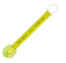 Kidsme Pacifier Clip Art.160118 Lime Māneklīša turētājs - klipsis