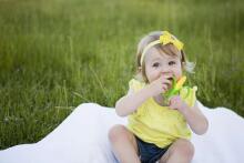 Baby Banana Toothbrush Corn Art.CORN001  Зубная щетка-прорезыватель