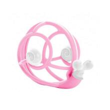 Mombella Deluxe Snail Teether Rattle  Art.P8082-1 Pink  Развивающая игрушка Улитка