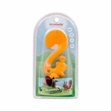 Mombella Squirrel Teether Toy  Art.P8060  Силиконовый прорезыватель для зубов Белочка