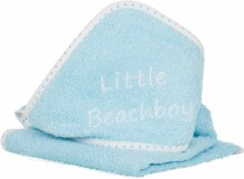 Fillikid Little Beach Boy Lisa Art.1032-11 Махровое полотенце с капюшоном 75 х 75 см