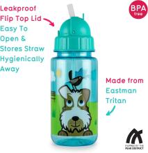Tum Tum Watter Bottle Art.TT3012 спортивный поильник с трубочкой 400 мл.