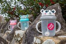 Tum Tum Baby Cup Art.TT5005 Pink   Детский поильник с cоломинкой с 6+ мес,200 мл