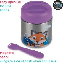 Tum Tum Food Flask Art.TT3008 Детский  термоконтейнер для хранения пищи из нержавеющей стали 300 мл