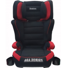 Aga Design Braiton  Art.BXS219 Black  Raudona vaiko automobilinė kėdutė 15-36kg