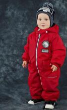 Lenne '19 Red 18308A/109  Утепленный слитный термо комбинезон для малышей