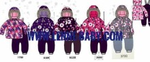 Lenne '19 Miia Art.18313/6189  Утепленный комплект термо куртка + штаны [раздельный комбинезон] для малышей