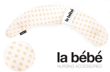 La Bebe™ Moon Maternity Pillow Cover Art.108056 Beige Dots Papildus PĀRVALKS pakaviņam