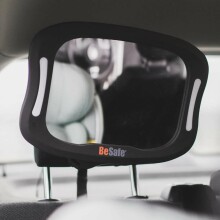 BeSafe'20 XL Mirror Art.10010171 autospogulītis ar gaismiņu