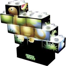 Stax Light  Dinosaur Art.LS-M03004  Конструктор с LED подсветкой ,12шт