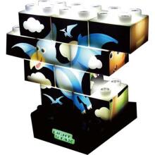 Stax Light  Dinosaur Art.LS-M03004  Конструктор с LED подсветкой ,12шт