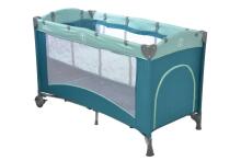 Britton Siesta  Art.B2468 Ocean Green  Кроватка для путешествий (2 яруса)