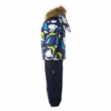 Huppa'22 Avery Art.41780030-13286  Šilta kūdikio žieminė šiltų kostiumų striukė + kelnės