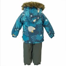 Huppa'19 Avery Art.41780030-83366 Šilta kūdikių žieminė šiltų kostiumų striukė + kelnės