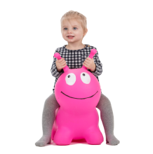 Jumpy Hopping Inchworm Art.GT69335 Pink Toy for jumping and balance