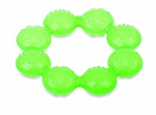 Nuby IcyBite Teether Ring Art.454 Green Прорезыватель с термогелем Kольцо