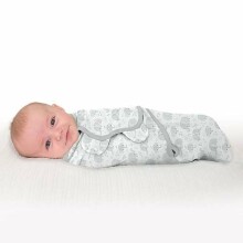 Summer Infant Art.56356 SwaddleMe Cahoots  Хлопковая пелёнка для комфортного сна, пеленания 3,2 кг до 6,4 кг.