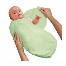 Summer Infant Art.56356 SwaddleMe Cahoots  Хлопковая пелёнка для комфортного сна, пеленания 3,2 кг до 6,4 кг.