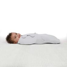 Summer Infant Art.57856 SwaddleMe Cute Clouds  Хлопковая пелёнка для комфортного сна, пеленания 3,2 кг до 6,4 кг.
